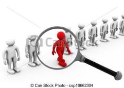 Job search and career choice employment concept